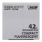 Feit Electric Feit 42 W PL 1.8 in. D X 6.59 in. L CFL Bulb Cool White Specialty 4100 K 1 pk PLT42E/41 - alternate 2
